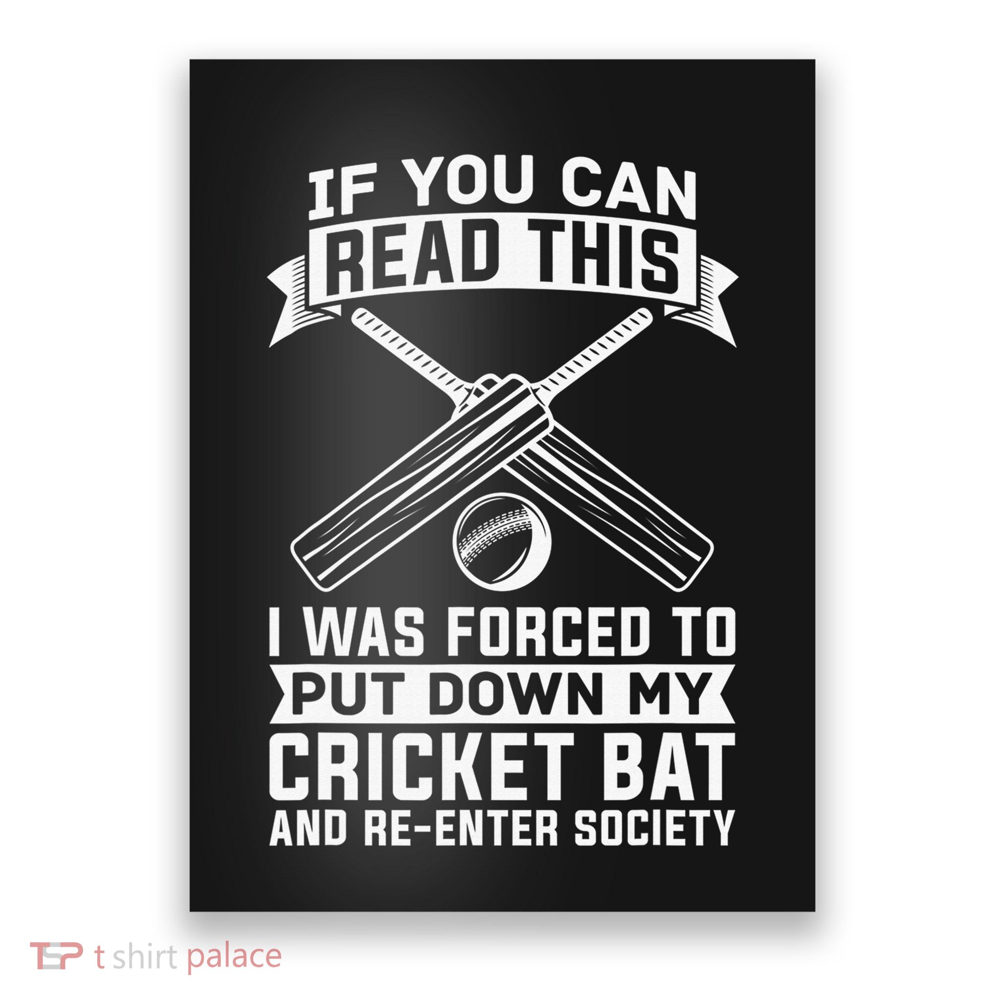 Cricketer Team Club Player Batsman Bowler Poster