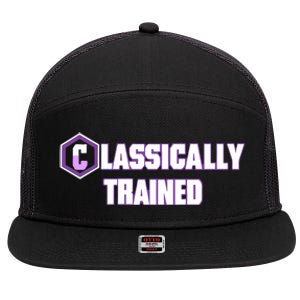 Classically Trained 7 Panel Mesh Trucker Snapback Hat