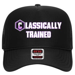 Classically Trained High Crown Mesh Back Trucker Hat