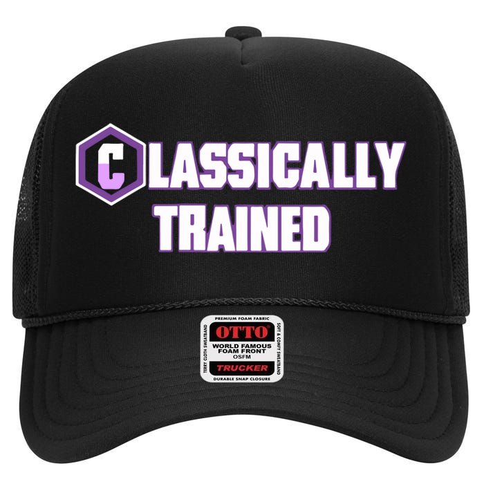 Classically Trained High Crown Mesh Back Trucker Hat