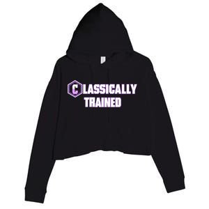 Classically Trained Crop Fleece Hoodie