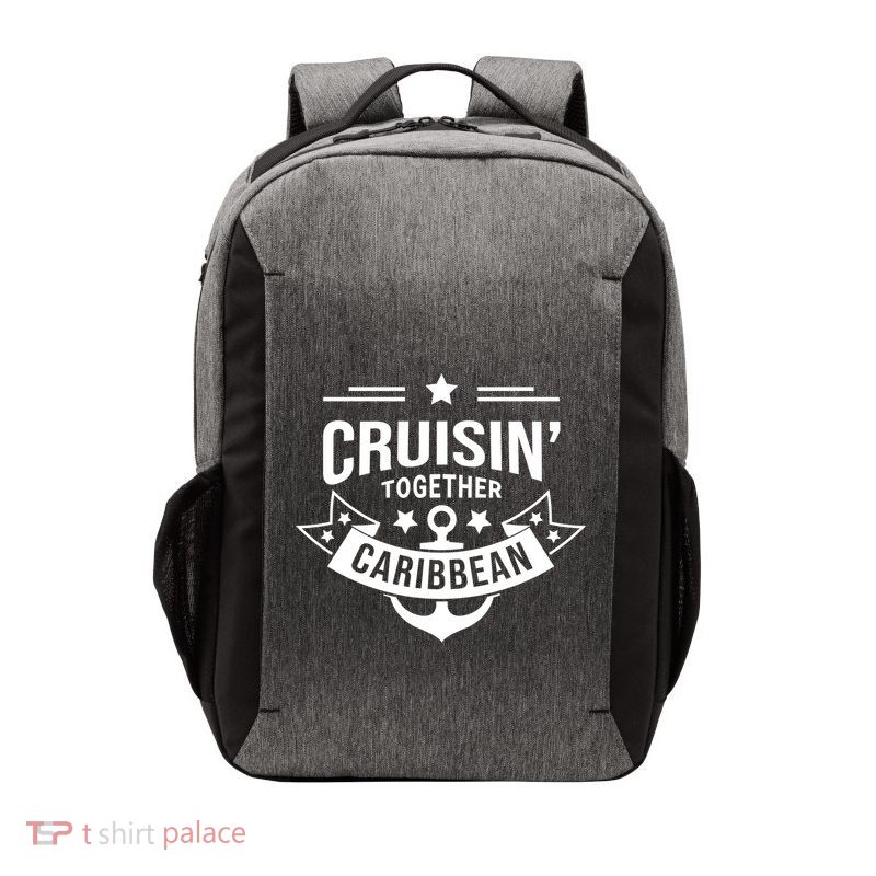 Cruisin Together Caribbean Cute Gift Vector Backpack
