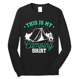 Camping Tent Long Sleeve Shirt