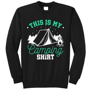 Camping Tent Sweatshirt