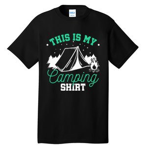 Camping Tent Tall T-Shirt