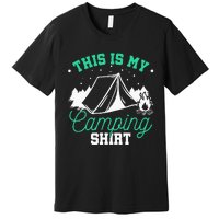 Camping Tent Premium T-Shirt