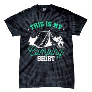 Camping Tent Tie-Dye T-Shirt