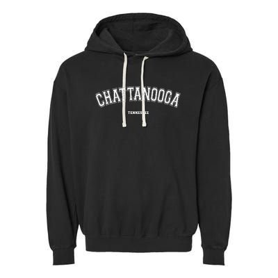 Chattanooga Tennessee Garment-Dyed Fleece Hoodie