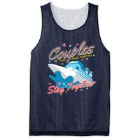 Couples That Cruise Together Husband And Wife Cruising Mesh Reversible Basketball Jersey Tank