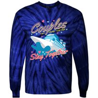 Couples That Cruise Together Husband And Wife Cruising Tie-Dye Long Sleeve Shirt