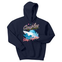 Couples That Cruise Together Husband And Wife Cruising Kids Hoodie