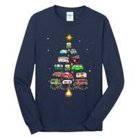 Christmas Tree Camper Vehicles Camping RVing Trailers Tall Long Sleeve T-Shirt