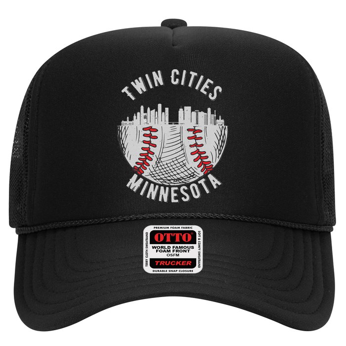 Cool Twin Cities Minnesota MN Baseball Skyline St. Paul MPLS Hat