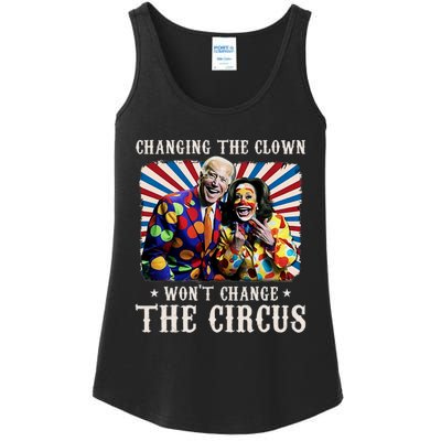 Changing The Clown WonT Change The Circus Kamala Clown Ladies Essential Tank