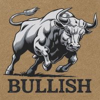 Crypto Trader Cryptocurrency Investor Day Trading Bullish Cotton Canvas Backpack