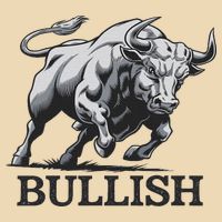 Crypto Trader Cryptocurrency Investor Day Trading Bullish Drawstring Bag