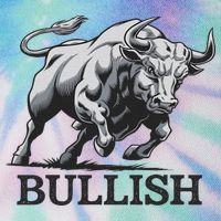 Crypto Trader Cryptocurrency Investor Day Trading Bullish Legacy Tie Dye Trucker Hat