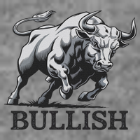 Crypto Trader Cryptocurrency Investor Day Trading Bullish 7-Panel Snapback Hat