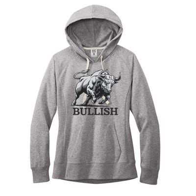 Crypto Trader Cryptocurrency Investor Day Trading Bullish Women's Fleece Hoodie