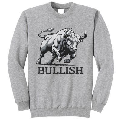 Crypto Trader Cryptocurrency Investor Day Trading Bullish Tall Sweatshirt