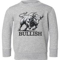 Crypto Trader Cryptocurrency Investor Day Trading Bullish Toddler Sweatshirt