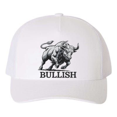 Crypto Trader Cryptocurrency Investor Day Trading Bullish Yupoong Adult 5-Panel Trucker Hat