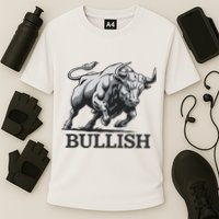 Crypto Trader Cryptocurrency Investor Day Trading Bullish Cooling Performance Crew T-Shirt