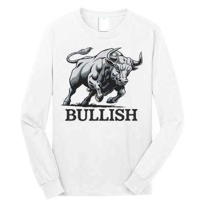 Crypto Trader Cryptocurrency Investor Day Trading Bullish Long Sleeve Shirt
