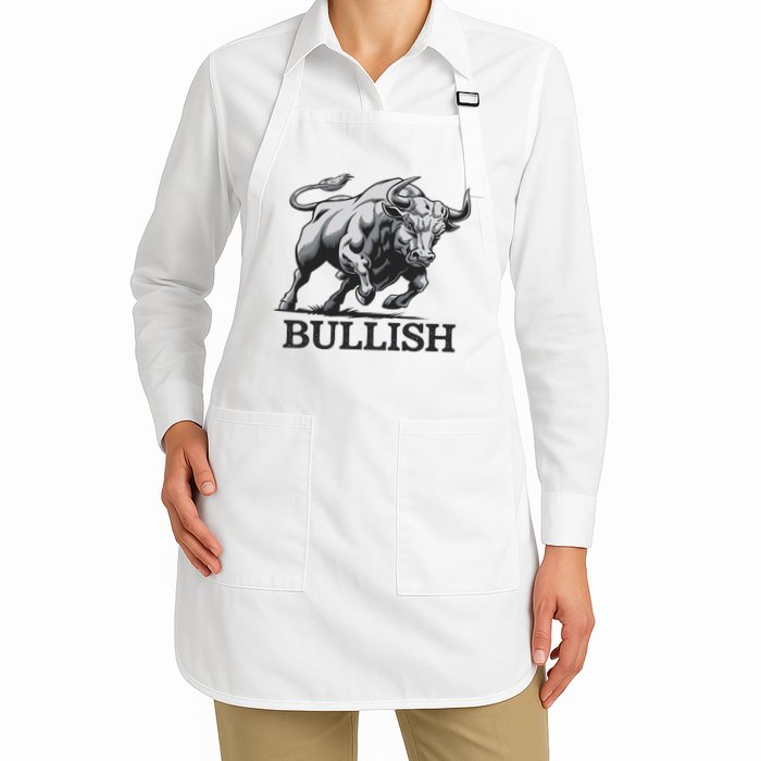 Crypto Trader Cryptocurrency Investor Day Trading Bullish Apron
