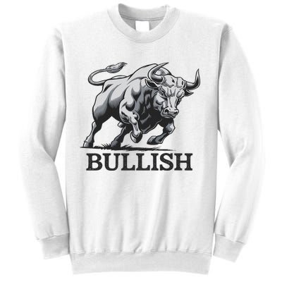 Crypto Trader Cryptocurrency Investor Day Trading Bullish Sweatshirt