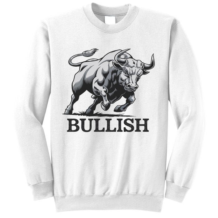 Crypto Trader Cryptocurrency Investor Day Trading Bullish Sweatshirt