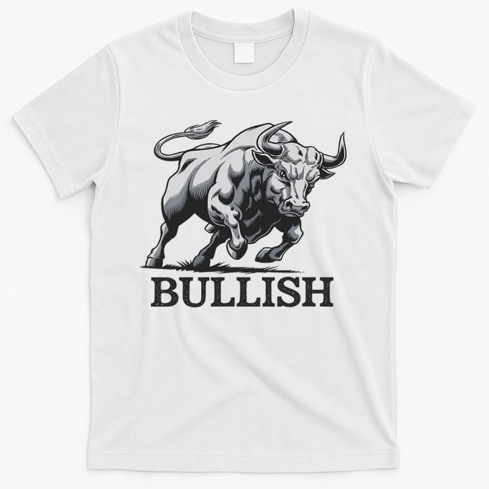 Crypto Trader Cryptocurrency Investor Day Trading Bullish T-Shirt