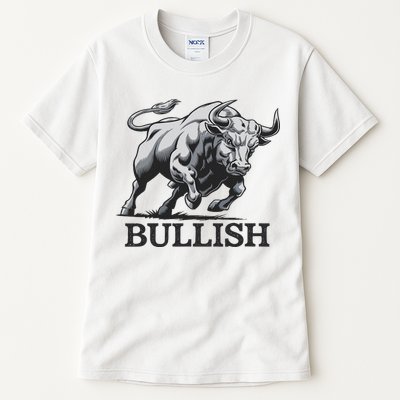 Crypto Trader Cryptocurrency Investor Day Trading Bullish Tall T-Shirt