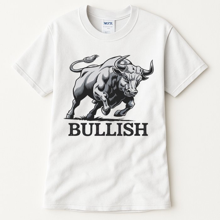 Crypto Trader Cryptocurrency Investor Day Trading Bullish Tall T-Shirt
