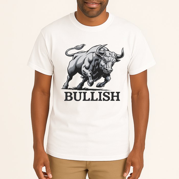 Crypto Trader Cryptocurrency Investor Day Trading Bullish Tall T-Shirt