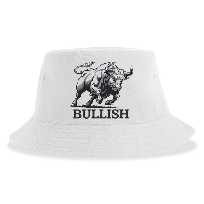 Crypto Trader Cryptocurrency Investor Day Trading Bullish Sustainable Bucket Hat