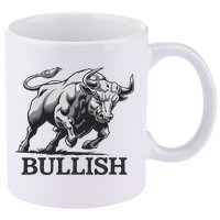 Crypto Trader Cryptocurrency Investor Day Trading Bullish 11oz C Handle Ceramic Mug