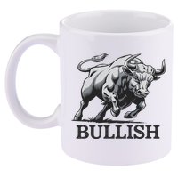 Crypto Trader Cryptocurrency Investor Day Trading Bullish 11oz C Handle Ceramic Mug
