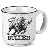 Crypto Trader Cryptocurrency Investor Day Trading Bullish 15oz Campfire Ceramic Mug