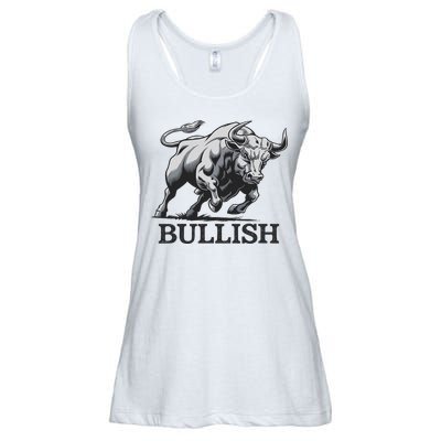 Crypto Trader Cryptocurrency Investor Day Trading Bullish Ladies Essential Flowy Tank