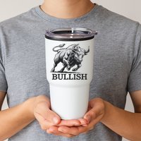 Crypto Trader Cryptocurrency Investor Day Trading Bullish Tumbler