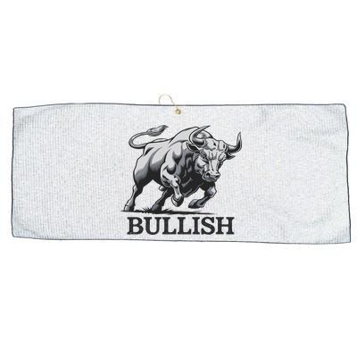 Crypto Trader Cryptocurrency Investor Day Trading Bullish Large Microfiber Waffle Golf Towel