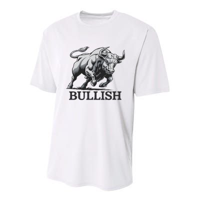 Crypto Trader Cryptocurrency Investor Day Trading Bullish Youth Performance Sprint T-Shirt