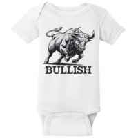 Crypto Trader Cryptocurrency Investor Day Trading Bullish Baby Bodysuit