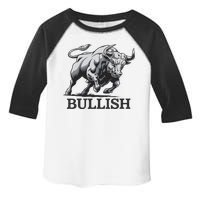 Crypto Trader Cryptocurrency Investor Day Trading Bullish Toddler Fine Jersey T-Shirt