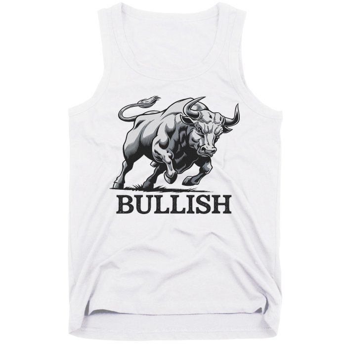 Crypto Trader Cryptocurrency Investor Day Trading Bullish Tank Top