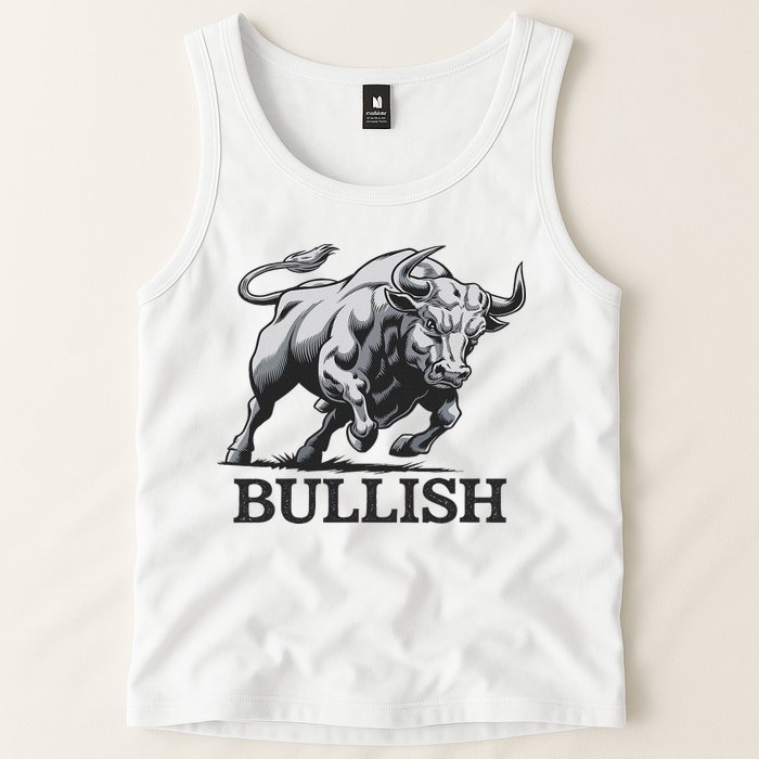 Crypto Trader Cryptocurrency Investor Day Trading Bullish Tank Top