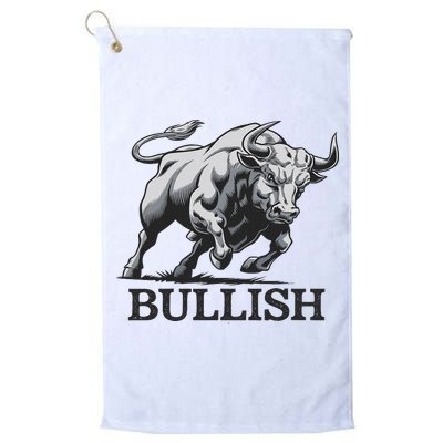 Crypto Trader Cryptocurrency Investor Day Trading Bullish Golf Towel