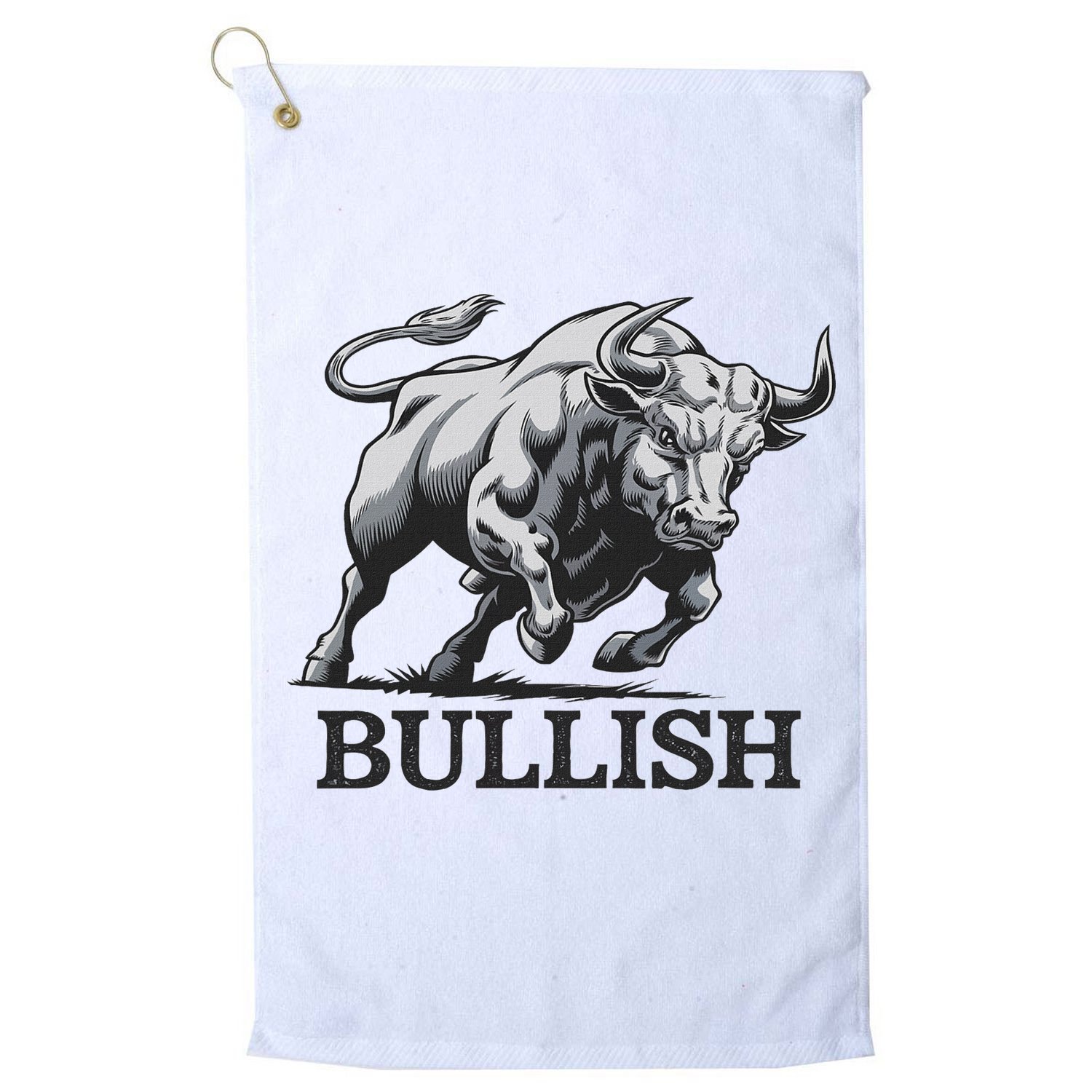Crypto Trader Cryptocurrency Investor Day Trading Bullish Golf Towel