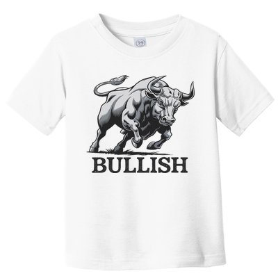 Crypto Trader Cryptocurrency Investor Day Trading Bullish Toddler T-Shirt
